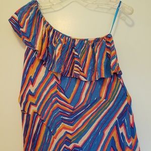 French Connection top multi color size small